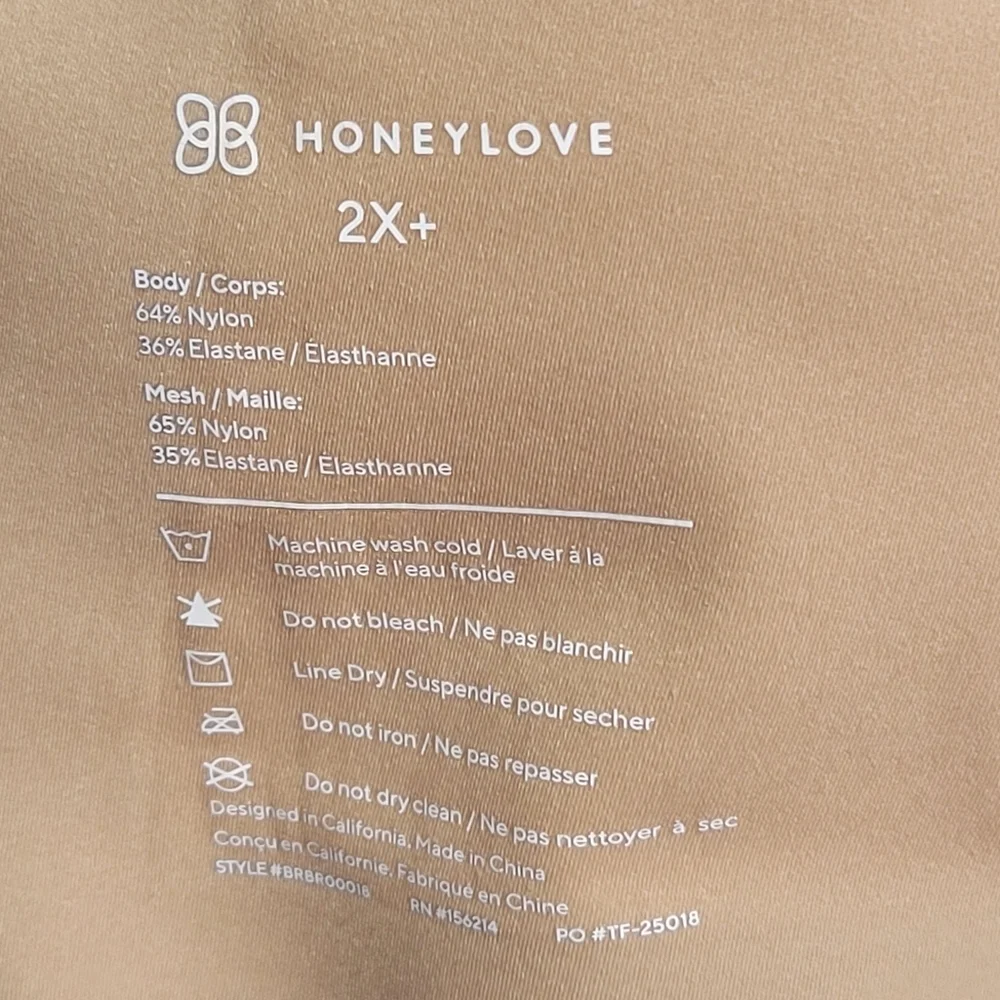 Honeylove crossover bra